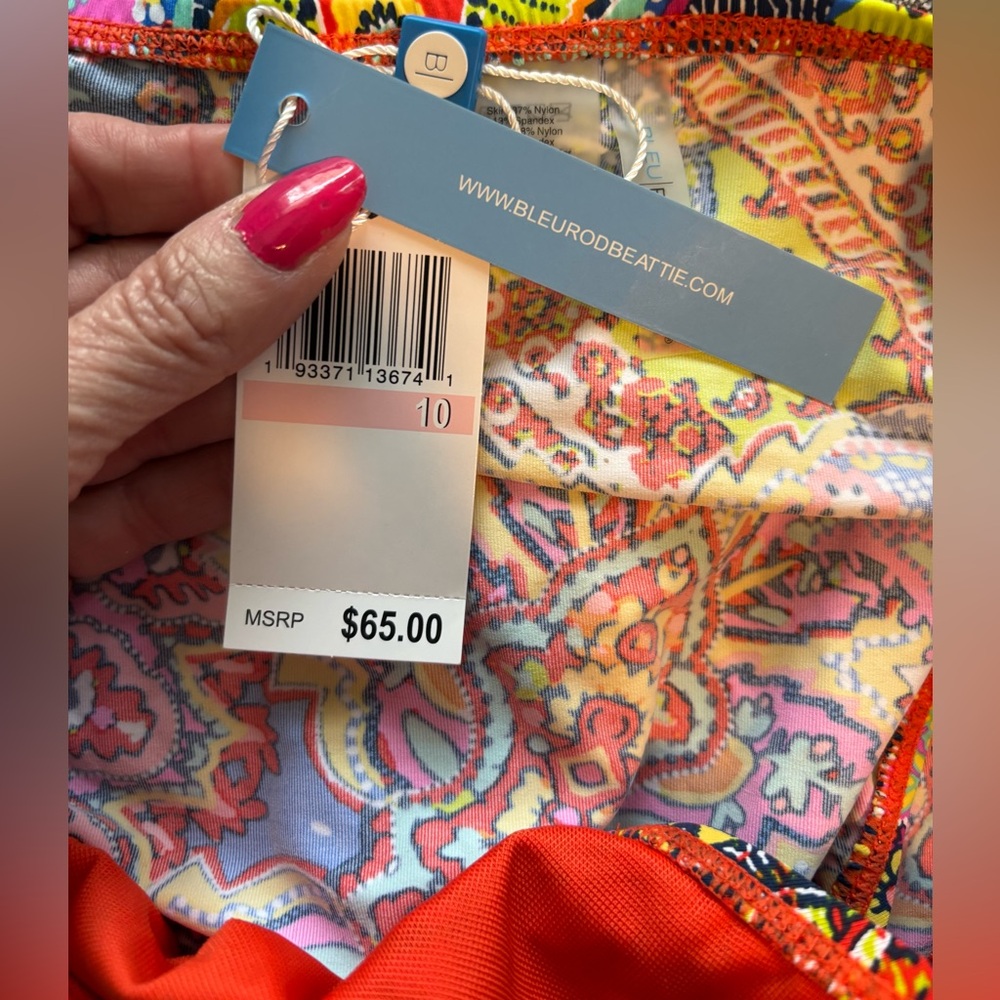 NWT BLEU By Rob Beattie 2 Piece Swimsuit - Picture 9 of 13